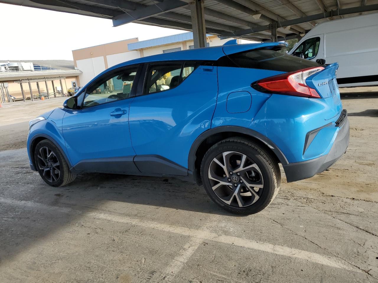 2019 Toyota C-HR VIN JTNKHMBXXK1046690 Copart auction photo, side damage thumbnail 2