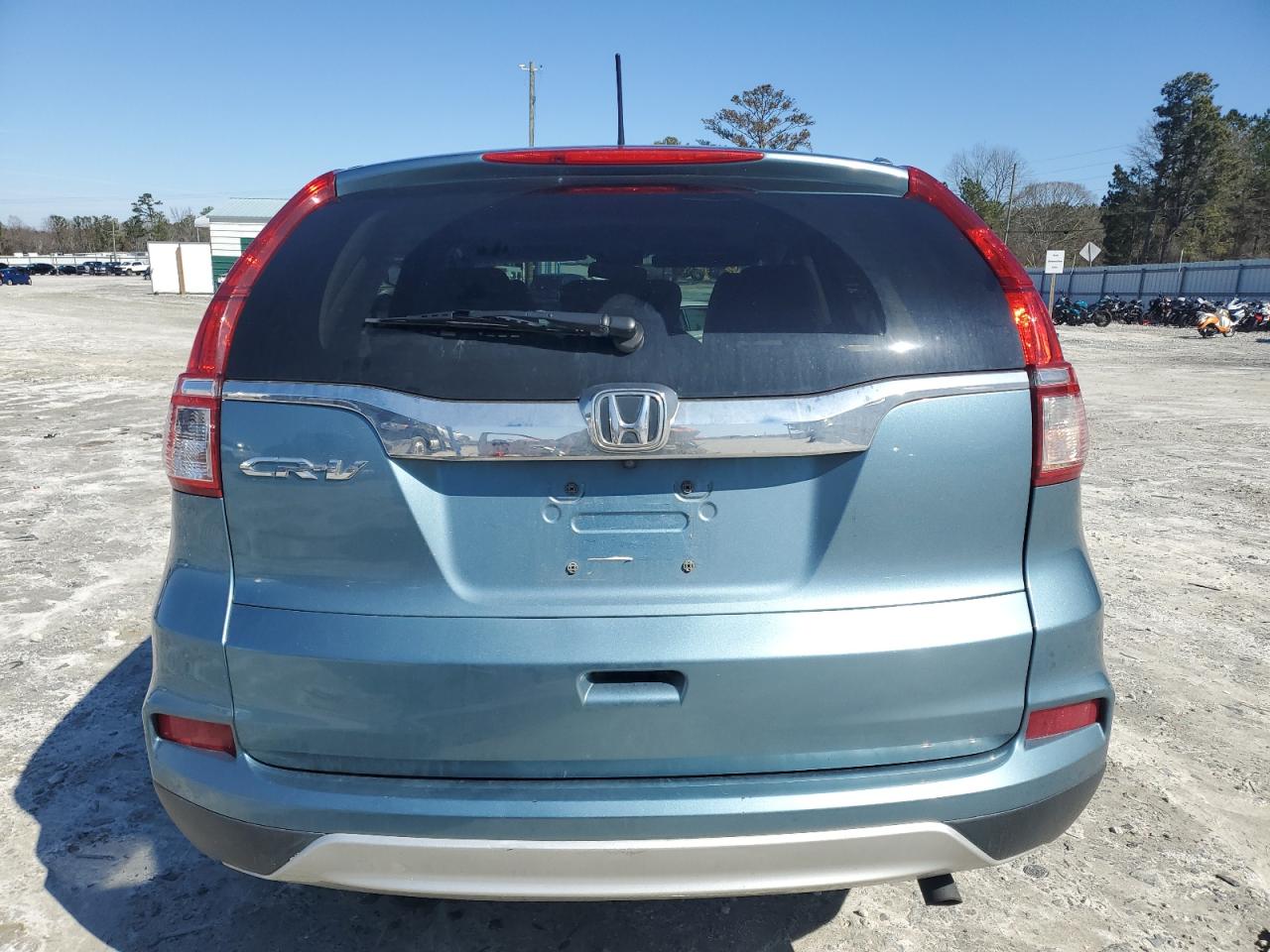 2015 Honda CR-V VIN 2HKRM3H51FH548999 Copart auction photo, top/roof / rear end damage thumbnail 6