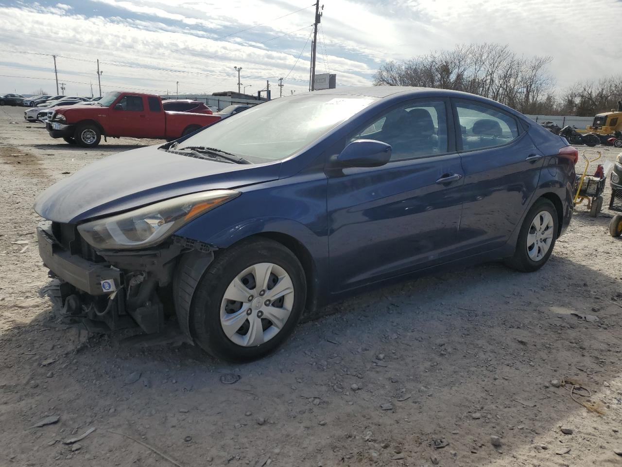 2016 Hyundai Elantra VIN 5NPDH4AE5GH696489