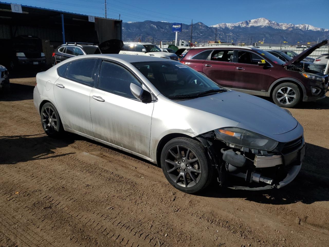 2016 Dodge Dart VIN 1C3CDFAAXGD607557 Copart auction photo, front end damage thumbnail 4