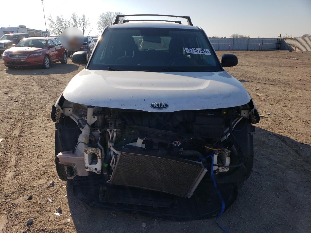 2020 KIA Soul VIN KNDJ22AU6L7007719 Copart auction photo, front end / side damage thumbnail 5