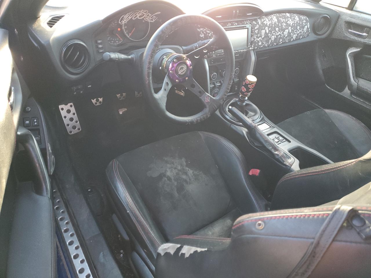 2014 Subaru BRZ VIN JF1ZCAC13E9604658 Copart auction photo, front end / side damage thumbnail 8
