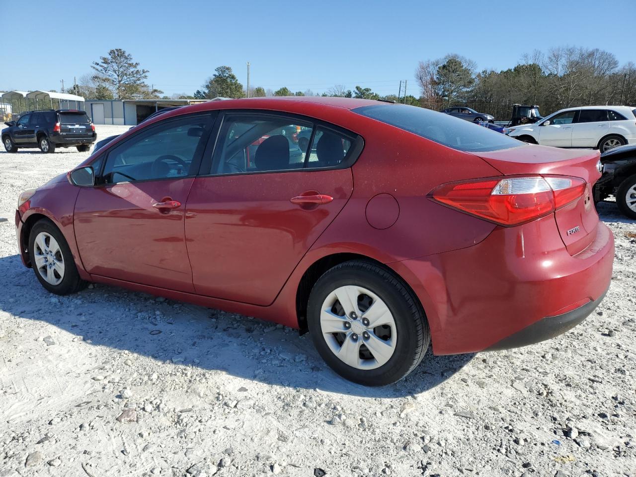 2016 KIA Forte VIN KNAFK4A64G5487616 Copart auction photo, front end / undercarriage damage thumbnail 2