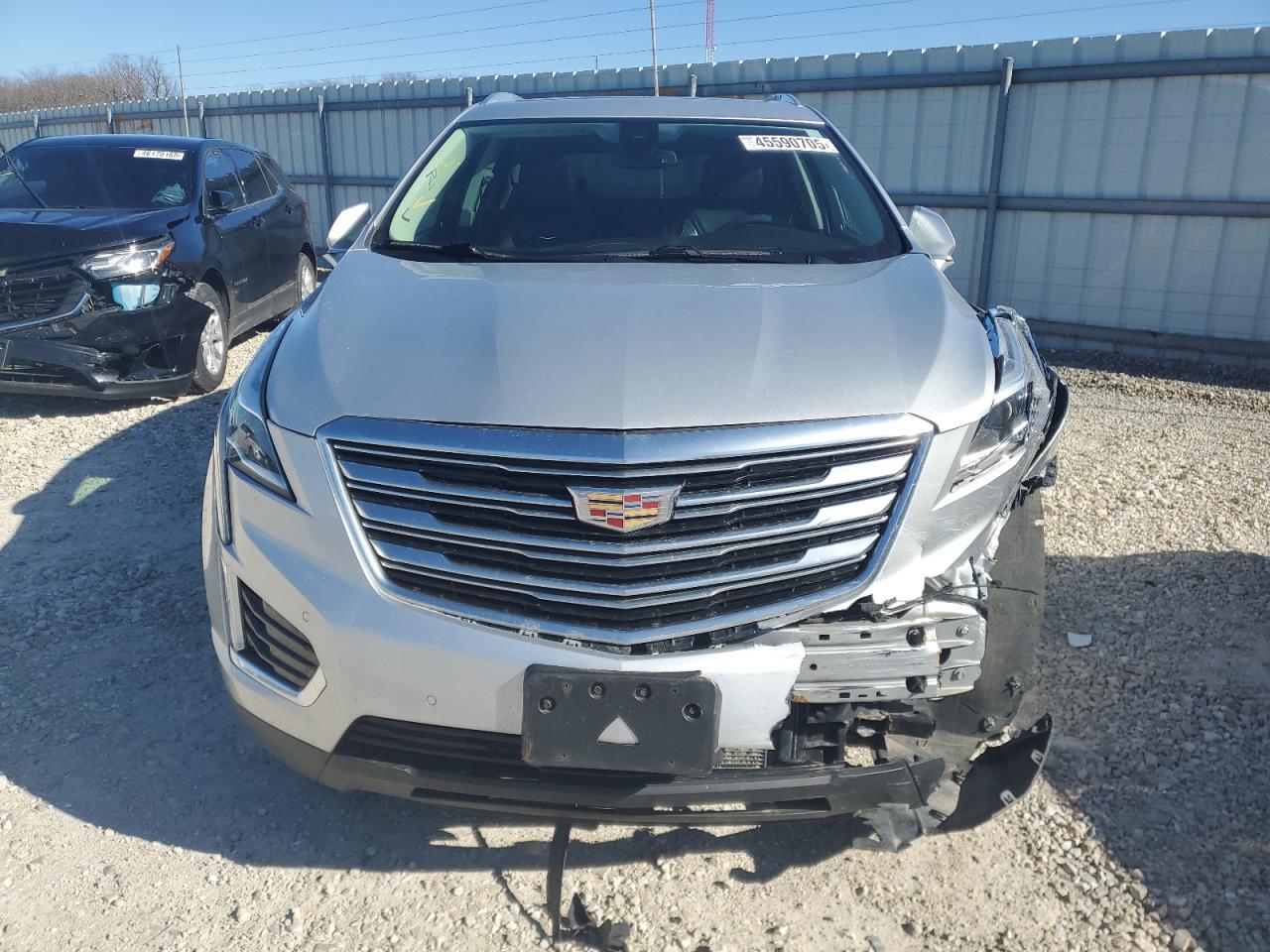 2017 Cadillac XT5 VIN 1GYKNCRS4HZ109305 Copart auction photo, front end / hail damage thumbnail 5