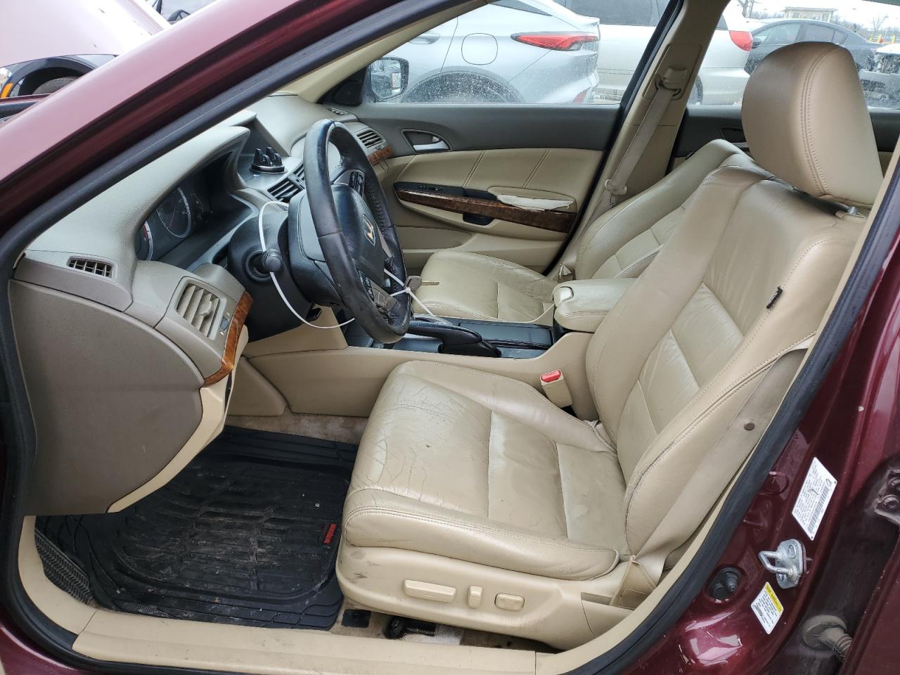 2010 Honda Accord VIN 1HGCP2F80AA182636 Copart auction photo, front end damage thumbnail 7