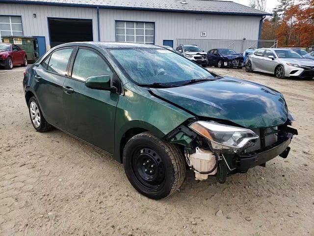 2016 Toyota Corolla VIN 2T1BURHE7GC726097 Copart auction photo, front end / minor dent/scratches damage thumbnail 14