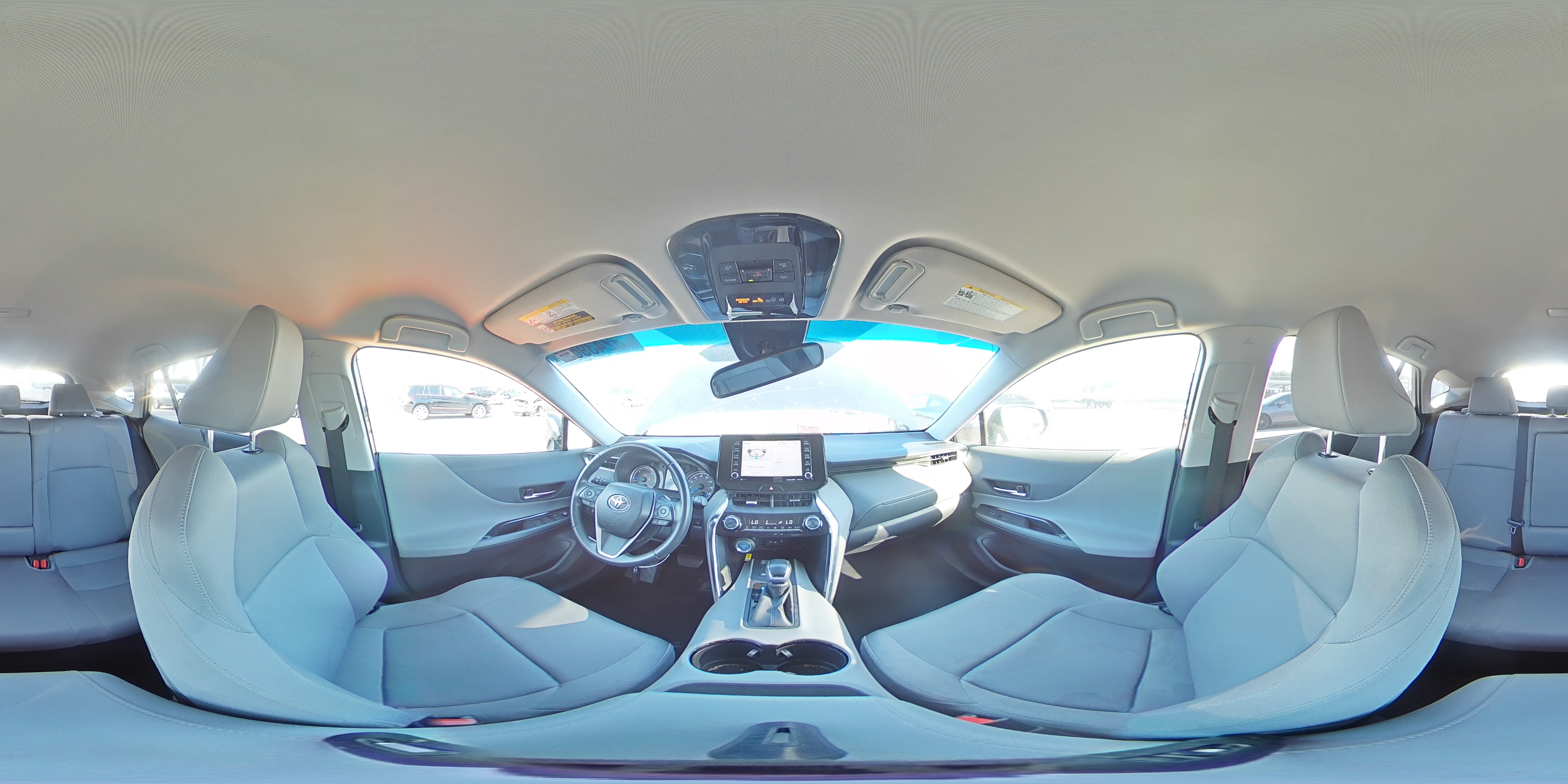 2021 Toyota Venza VIN JTEAAAAH1MJ055337 Copart auction photo, front end / side damage thumbnail 14