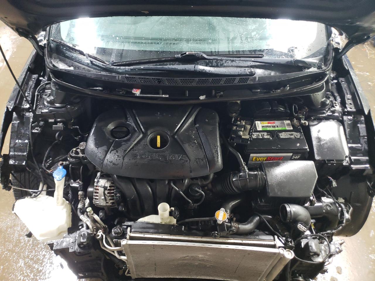 2013 Hyundai Elantra VIN 5NPDH4AE2DH179629 Copart auction photo, front end damage thumbnail 11