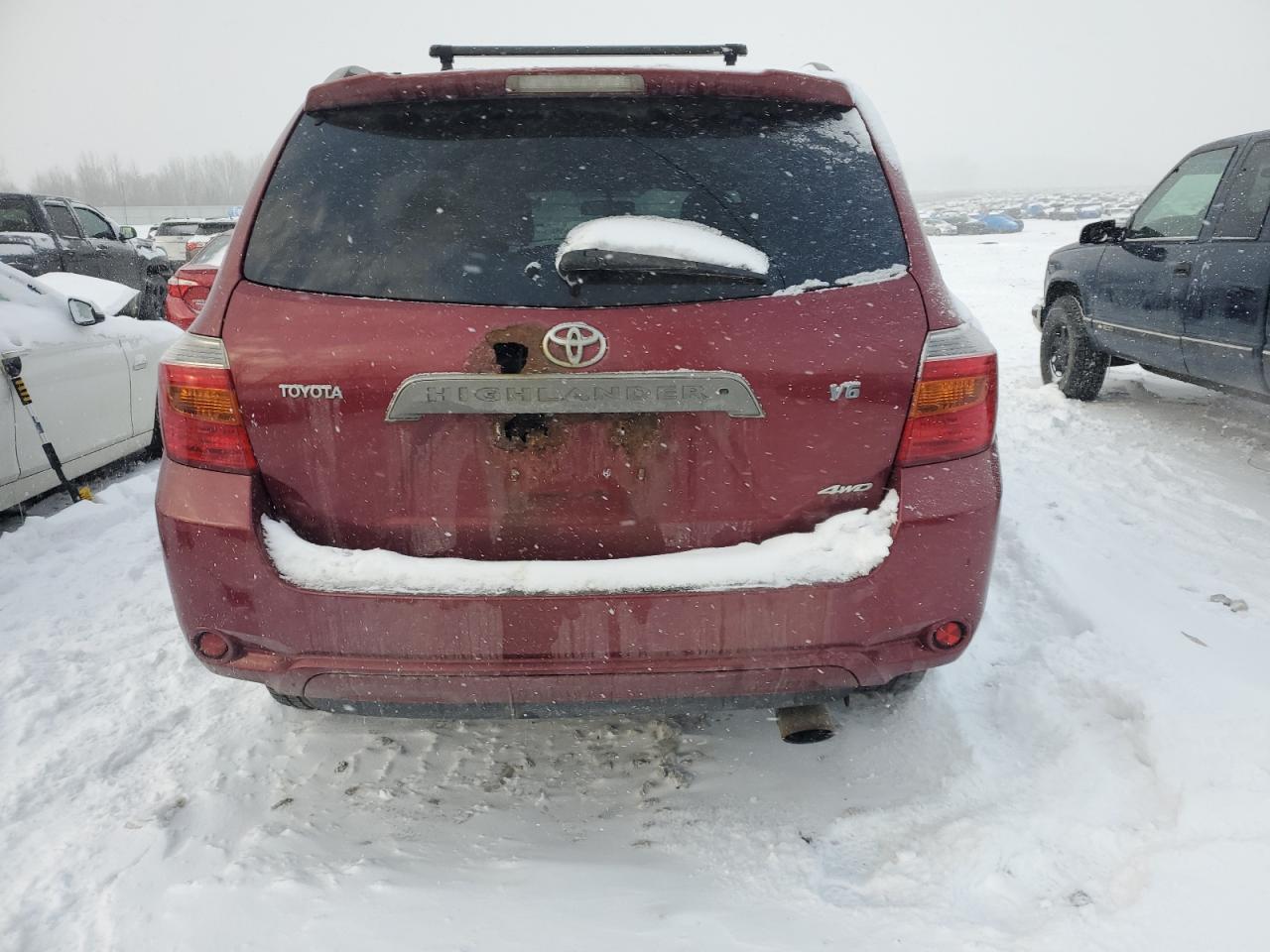 2008 Toyota Highlander VIN JTEES43A082026668 Copart auction photo, front end damage thumbnail 6