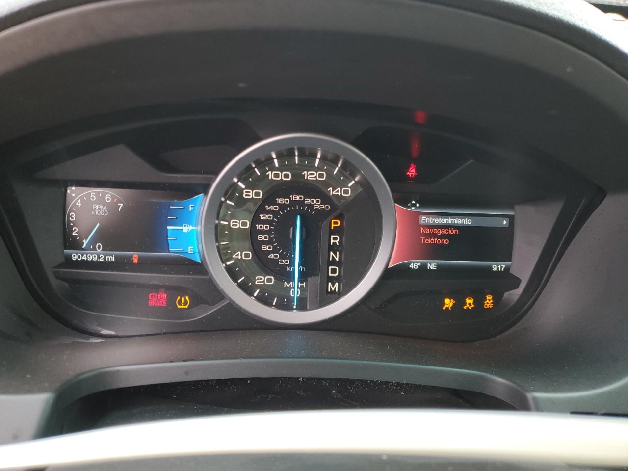 2015 Ford Explorer VIN 1FM5K7D88FGC65835 Copart auction photo, front end / undercarriage damage thumbnail 9