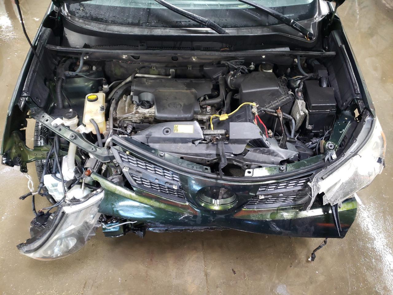 2013 Toyota RAV 4 VIN 2T3RFREVXDW074204 Copart auction photo, front end damage thumbnail 11