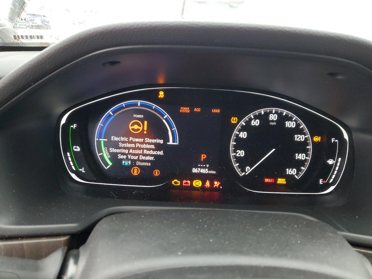 2019 Honda Accord VIN 1HGCV3F48KA011823 Copart auction photo, front end / minor dent/scratches damage thumbnail 9