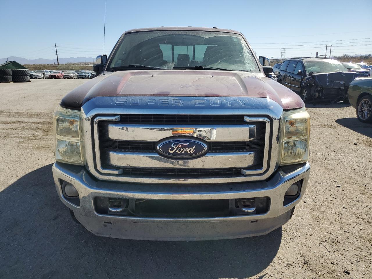 2011 Ford F250 VIN 1FT7W2BTXBEB88936 Copart auction photo, rear end damage thumbnail 5