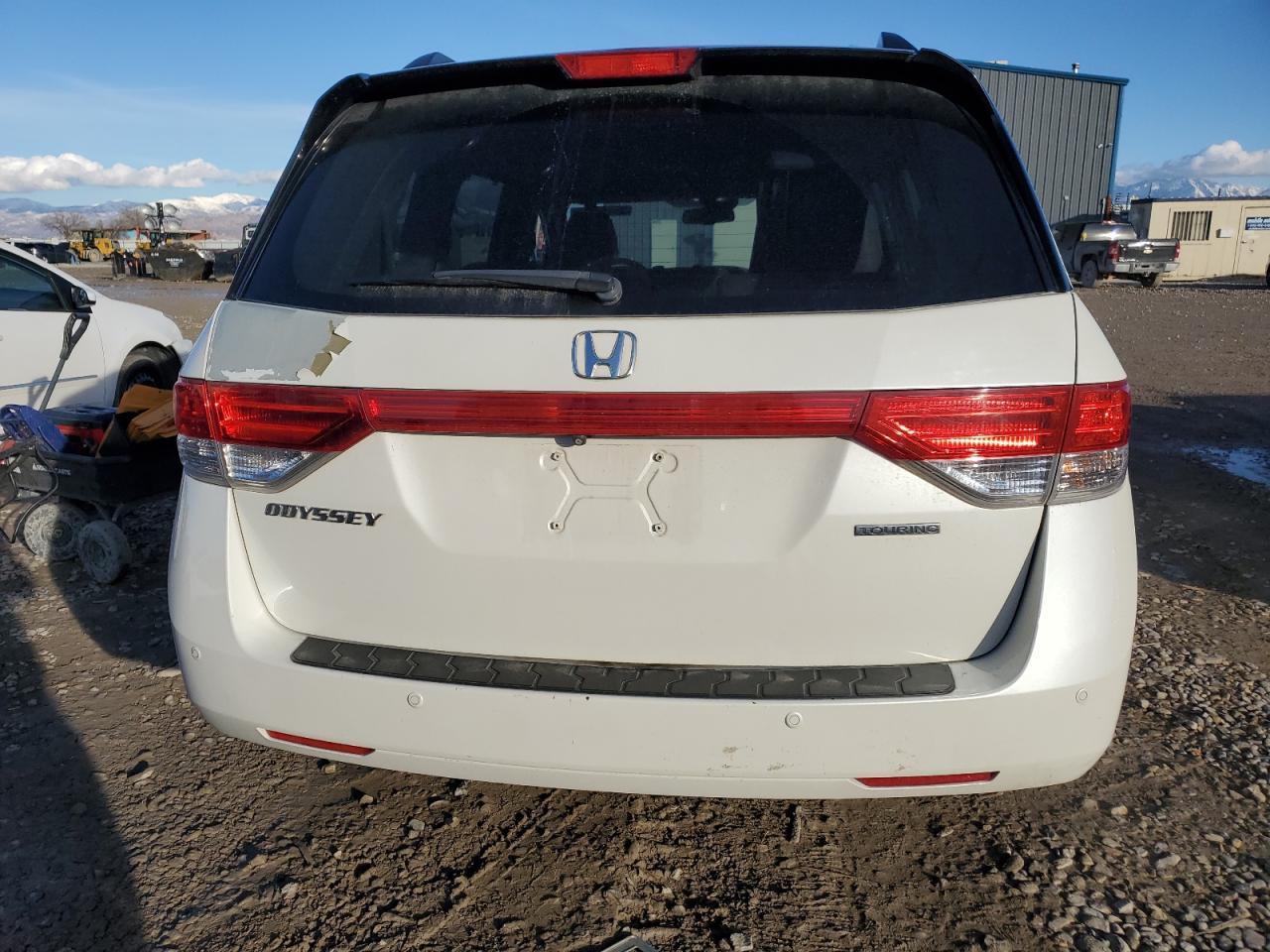 2014 Honda Odyssey VIN 5FNRL5H99EB080843 Copart auction photo, side damage thumbnail 6