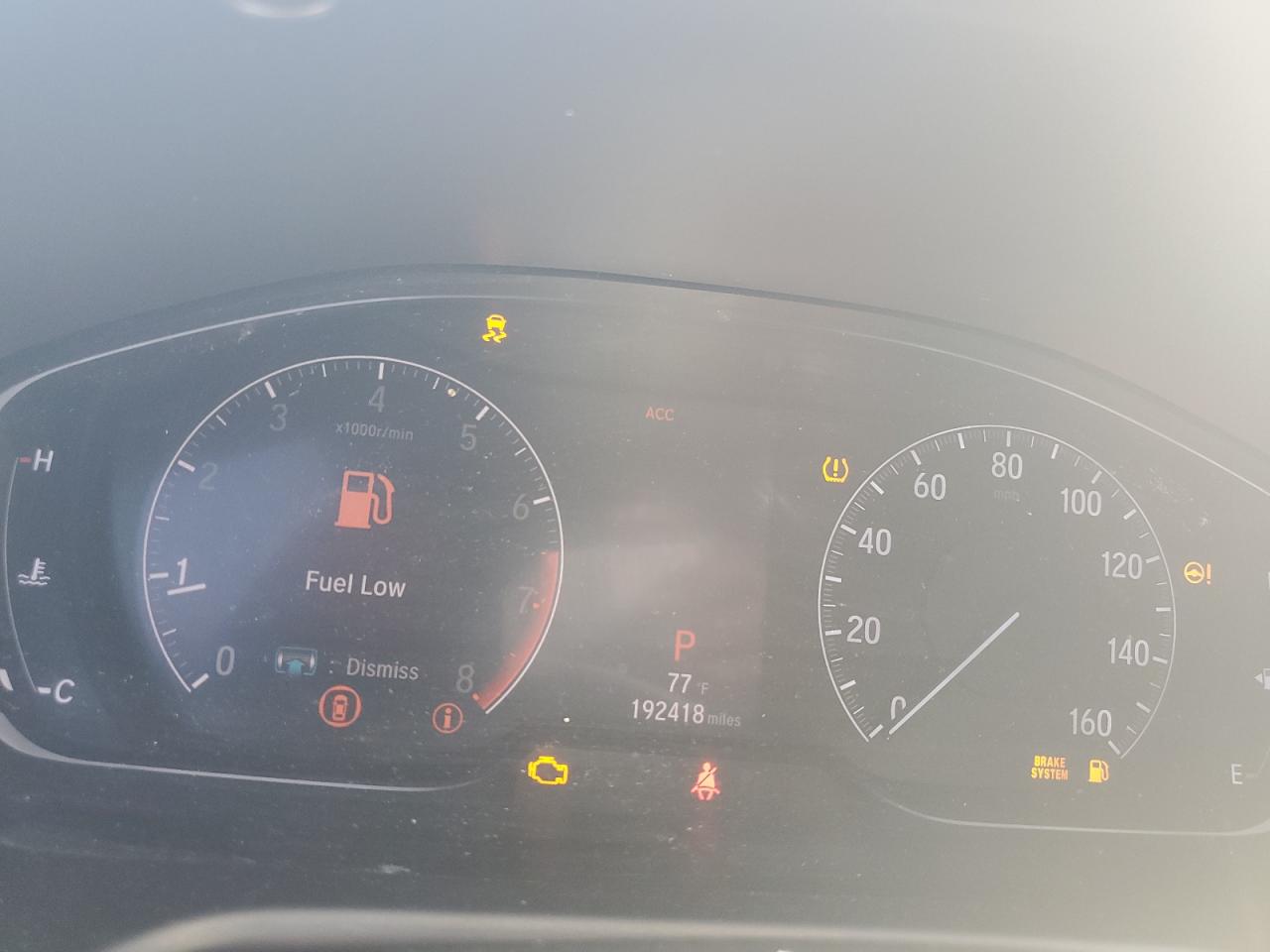 2018 Honda Accord VIN 1HGCV1F31JA193522 Copart auction photo, front end damage thumbnail 9