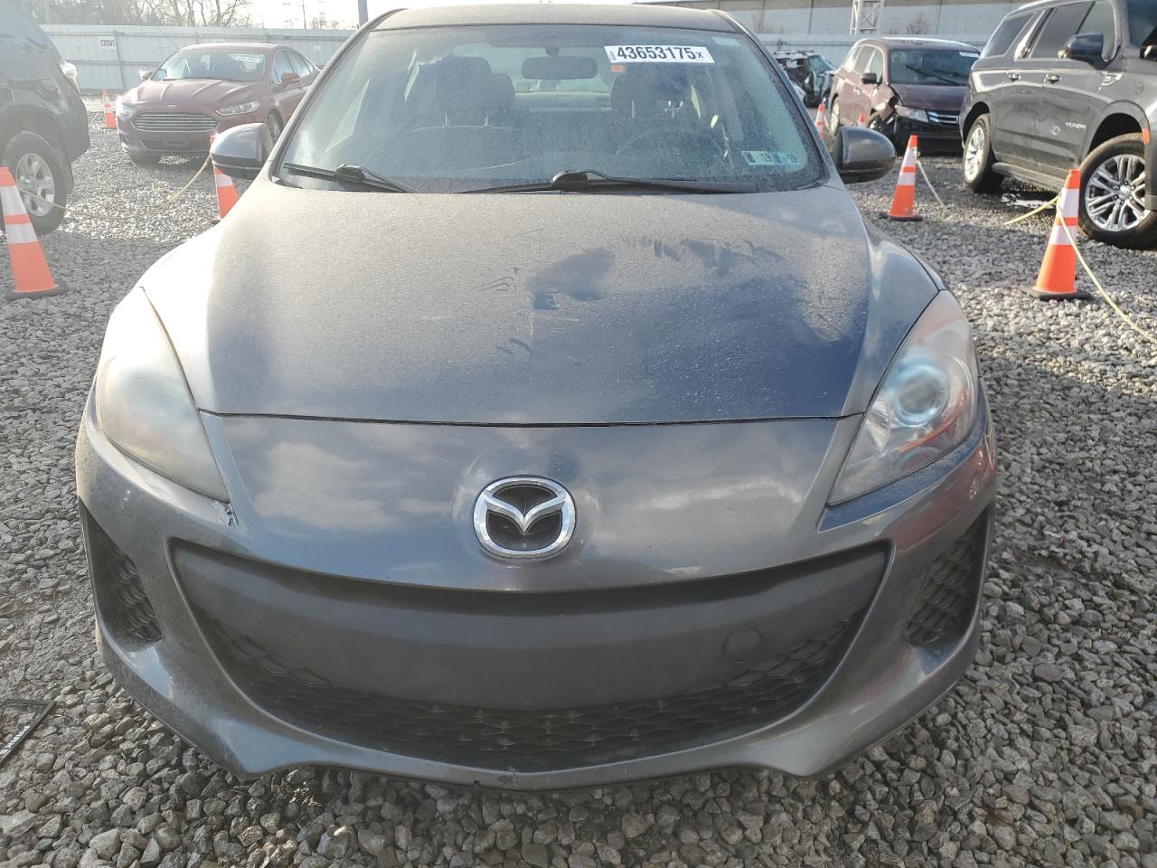 2012 Mazda 3 VIN JM1BL1V71C1696300 Copart auction photo, front end damage thumbnail 5