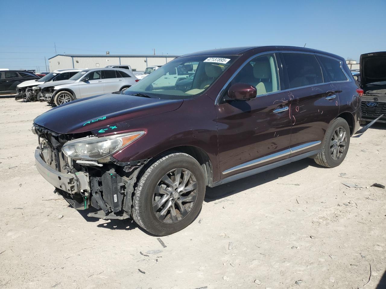 2013 Infiniti JX VIN 5N1AL0MN4DC317393