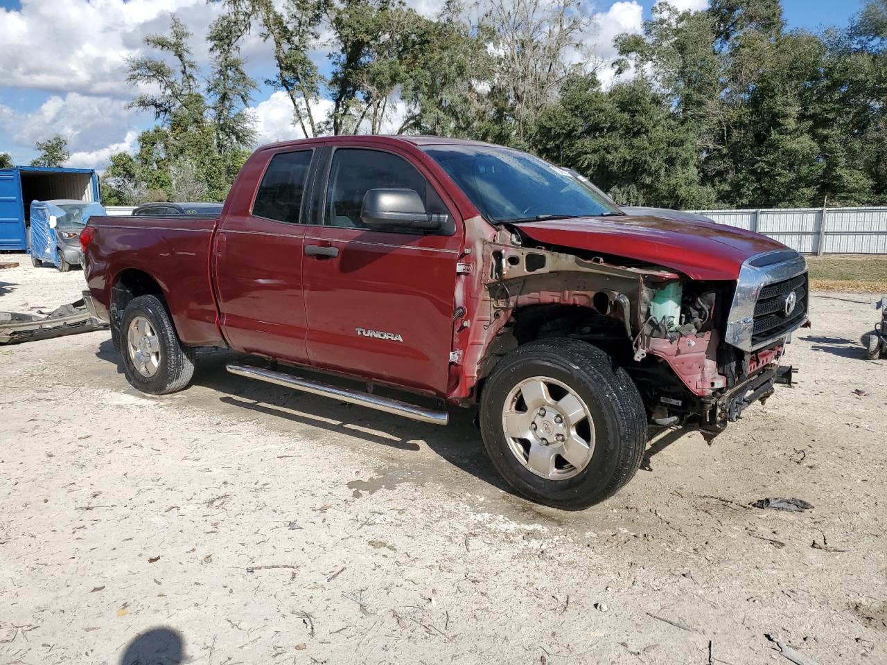 2008 Toyota Tundra VIN 5TBRV54198S480579 Copart auction photo, front end damage thumbnail 4