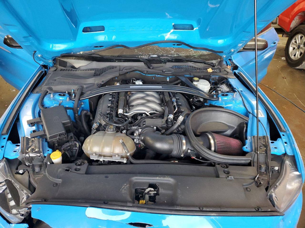 2017 Ford Mustang VIN 1FA6P8CF3H5271644 Copart auction photo, front end / rear end damage thumbnail 11