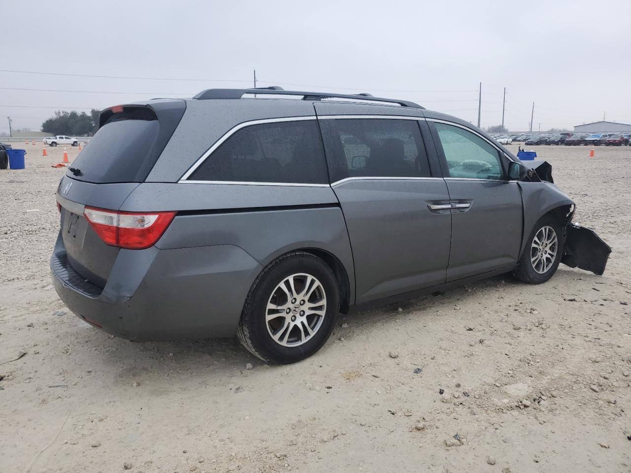 2012 Honda Odyssey VIN 5FNRL5H47CB065775 Copart auction photo, front end damage thumbnail 3