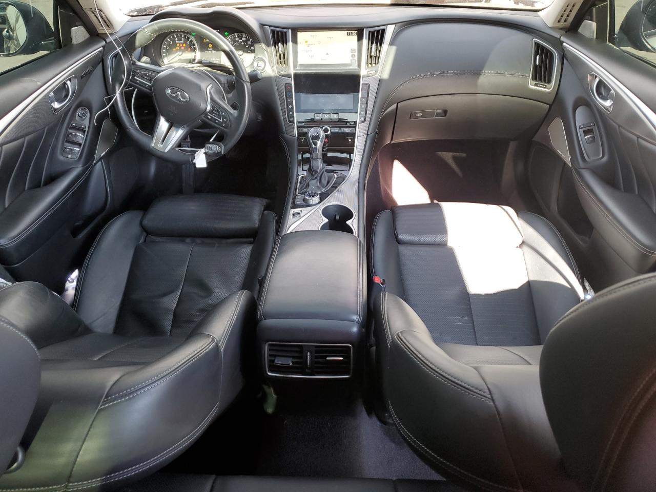2020 Infiniti Q50 VIN JN1EV7APXLM207166 Copart auction photo, front end damage thumbnail 8