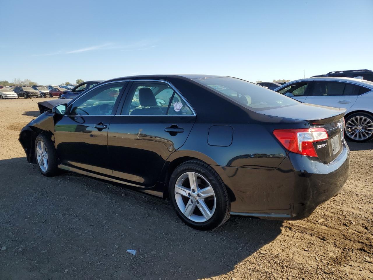 2014 Toyota Camry VIN 4T1BF1FK7EU783657 Copart auction photo, front end / rear end damage thumbnail 2