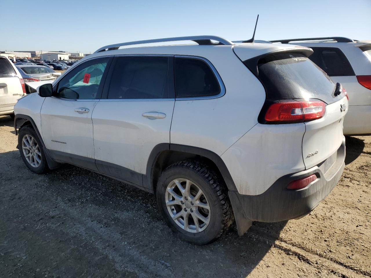 2016 Jeep Grand Cherokee VIN 1C4PJMCS5GW225196 Copart auction photo, front end / side damage thumbnail 2
