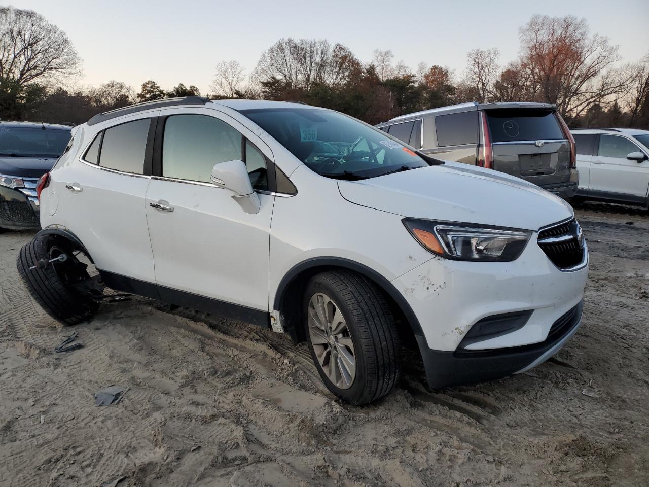 2017 Buick Encore VIN KL4CJESB3HB060533 Copart auction photo, rear end damage thumbnail 4