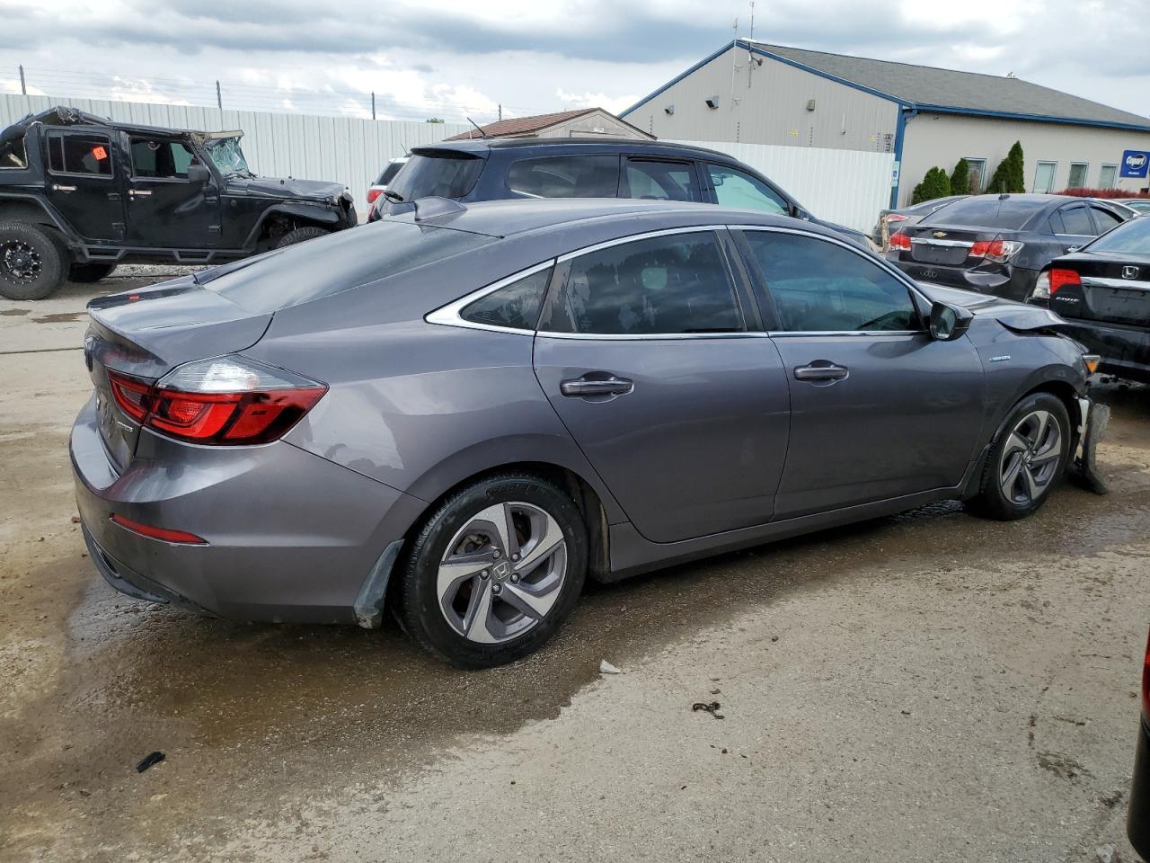 2019 Honda Insight VIN 19XZE4F16KE025608 Copart auction photo, front end damage thumbnail 3