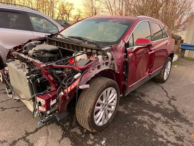 2019 Cadillac XT5 VIN 1GYKNFRS2KZ251595 Copart auction photo, front end / side damage thumbnail 2