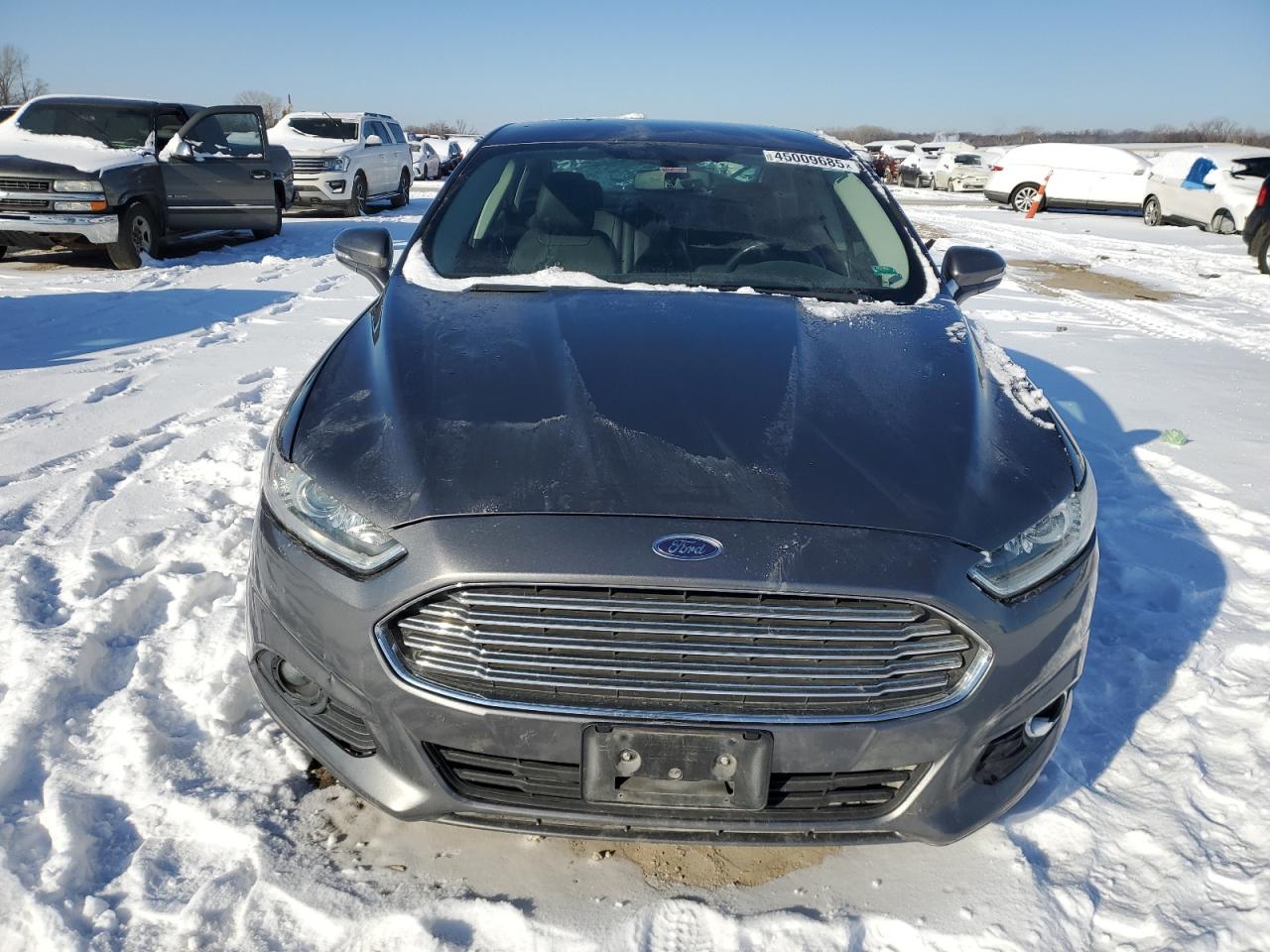 2014 Ford Fusion VIN 3FA6P0HD5ER353537 Copart auction photo, frame damage damage thumbnail 5