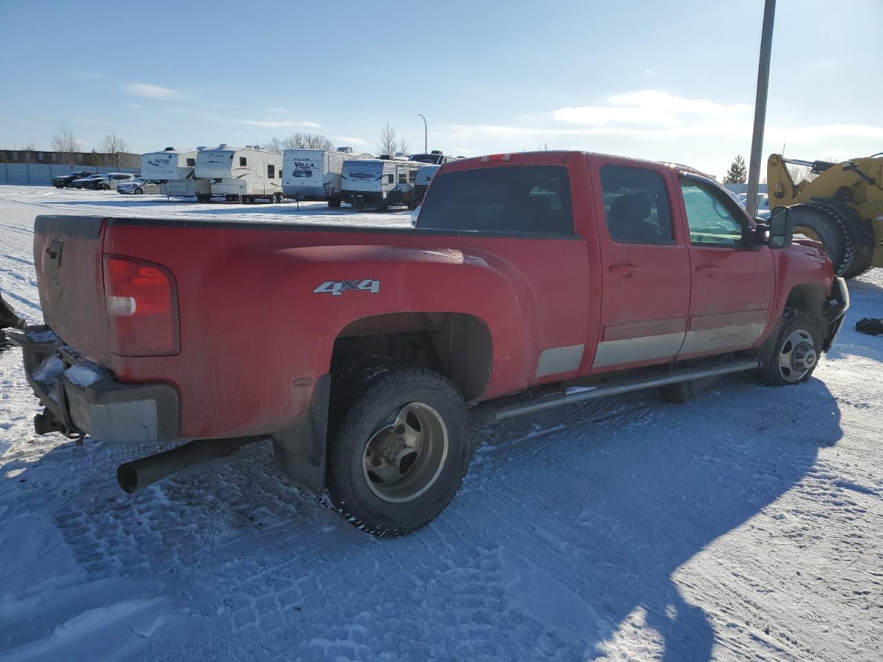 2012 Chevrolet Silverado VIN 1GC4K1C8XCF236837 Copart auction photo, all over / undercarriage damage thumbnail 3