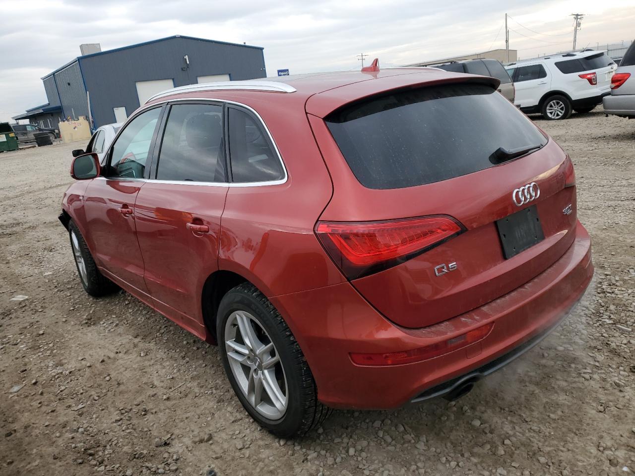 2014 Audi Q5 VIN WA1WGAFP7EA048462 Copart auction photo, front end damage thumbnail 2
