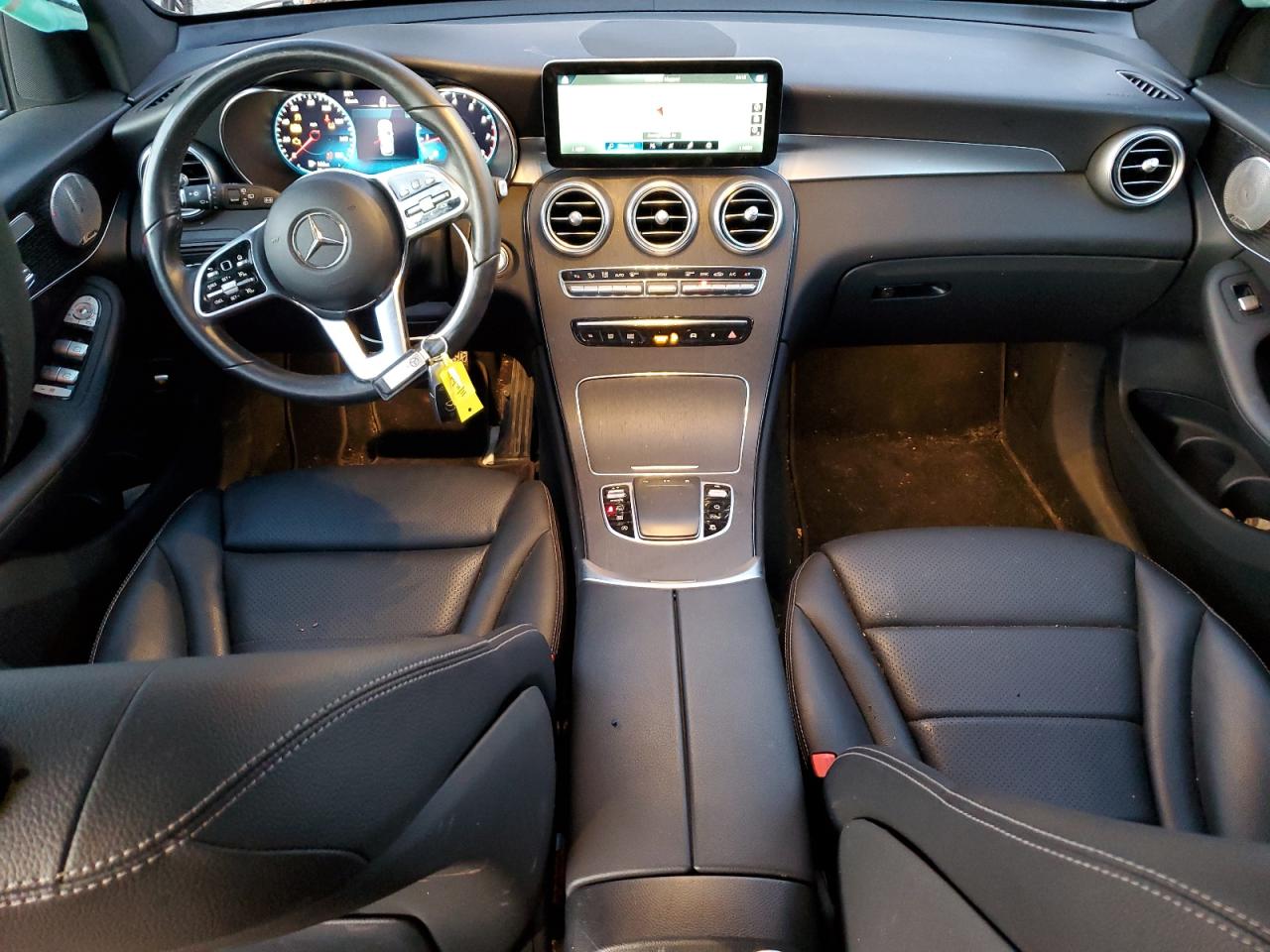 2021 Mercedes-Benz GLC VIN W1N0G8EBXMF965674 Copart auction photo, front end damage thumbnail 8