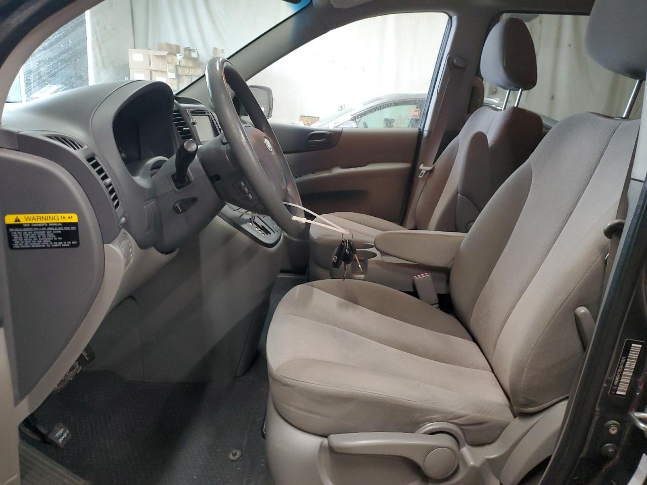 2012 KIA Sedona VIN KNDMG4C79C6473121 Copart auction photo, front end / side damage thumbnail 7
