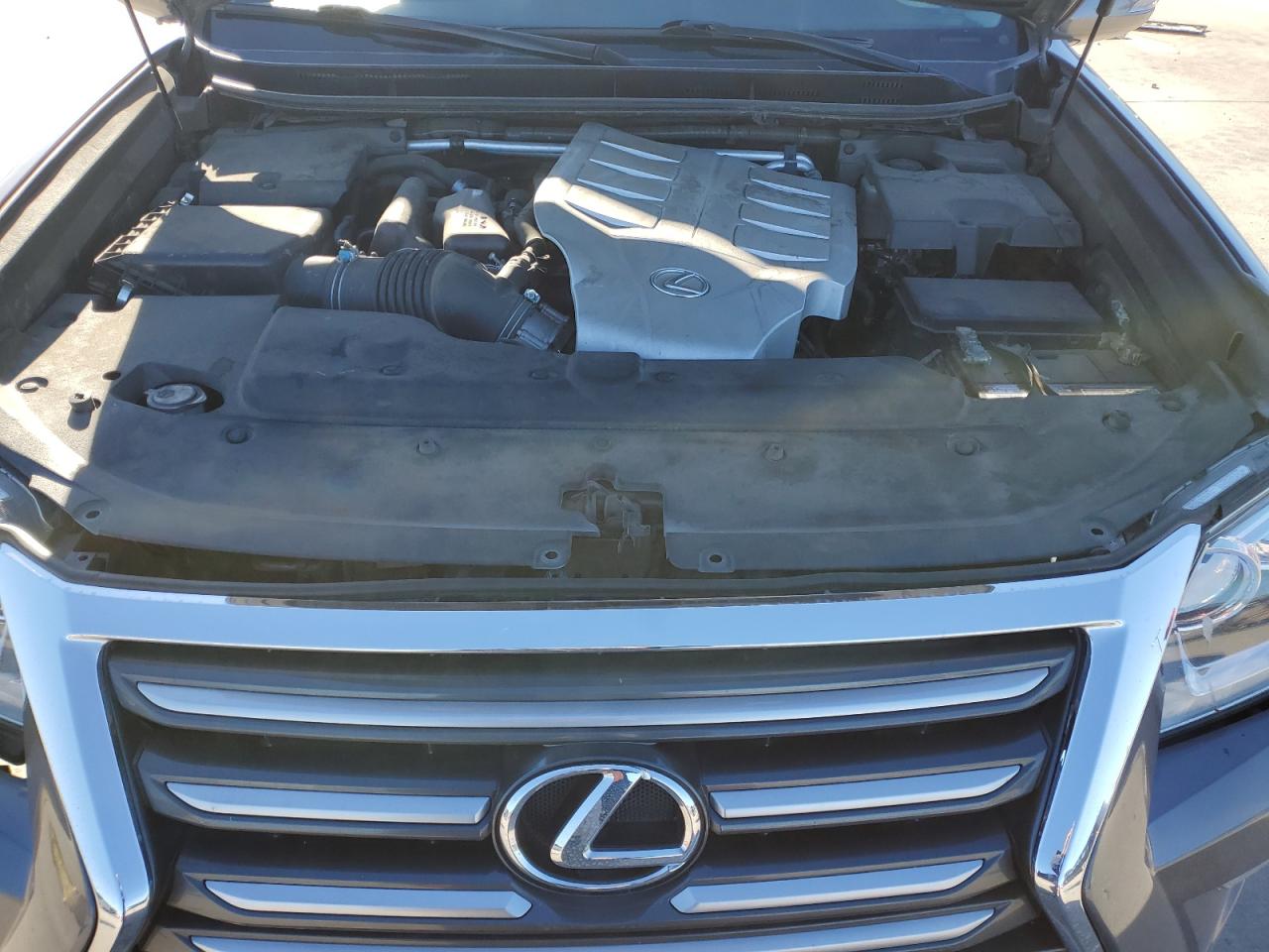 2016 Lexus GX VIN JTJBM7FX5G5121787 Copart auction photo, side / front end damage thumbnail 12