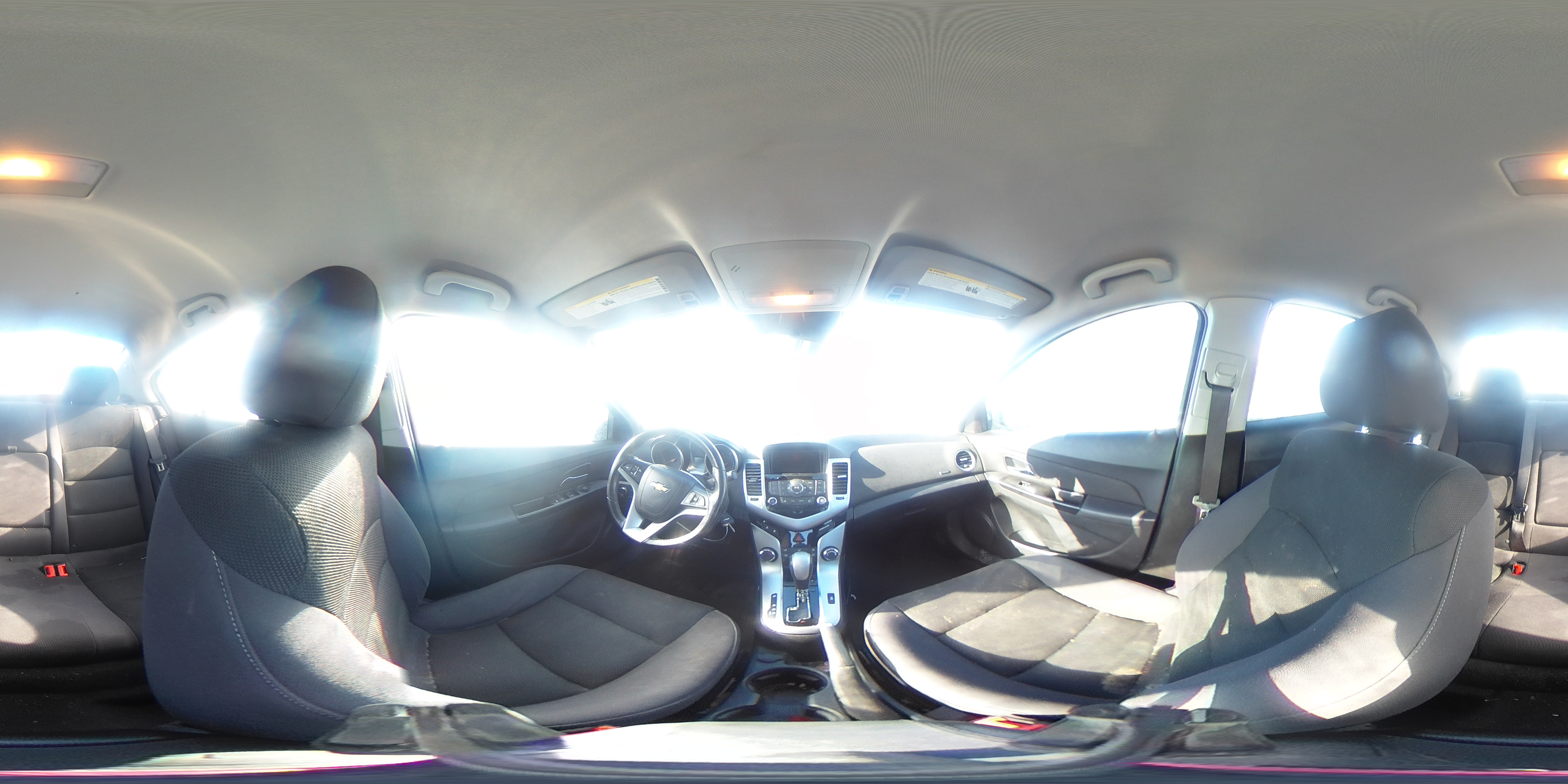 2014 Chevrolet Cruze VIN 1G1PH5SB1E7181538 Copart auction photo, all over damage thumbnail 12