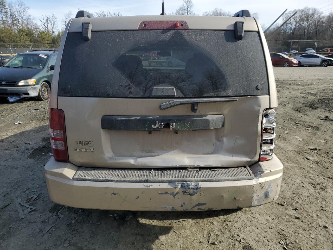 2010 Jeep Liberty (North America) VIN 1J4PN2GK3AW136361 Copart auction photo, rear end damage thumbnail 6