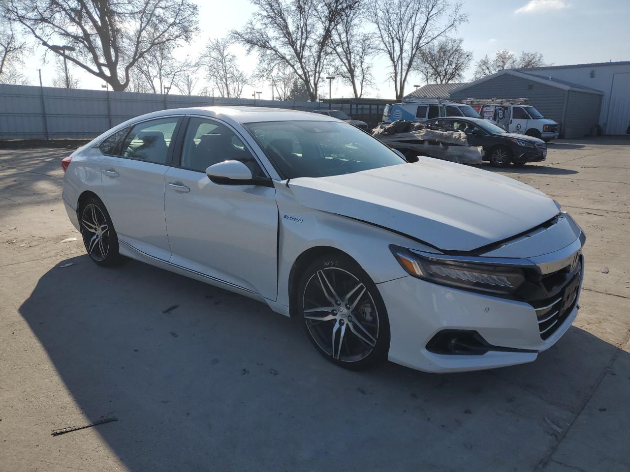 2021 Honda Accord VIN 1HGCV3F97MA003565 Copart auction photo, front end damage thumbnail 4