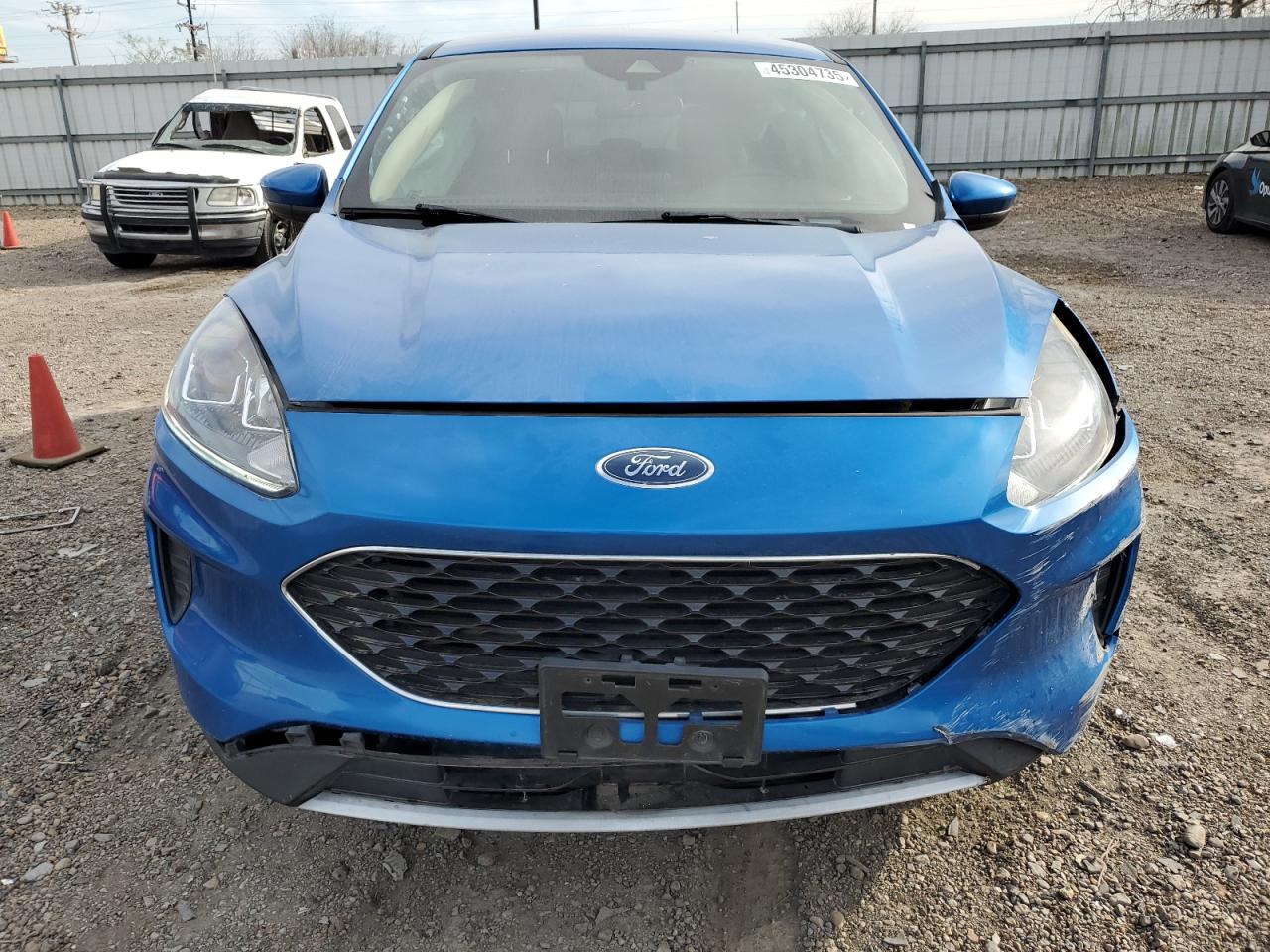 2020 Ford Escape VIN 1FMCU0G63LUC15134 Copart auction photo, front end / all over damage thumbnail 5