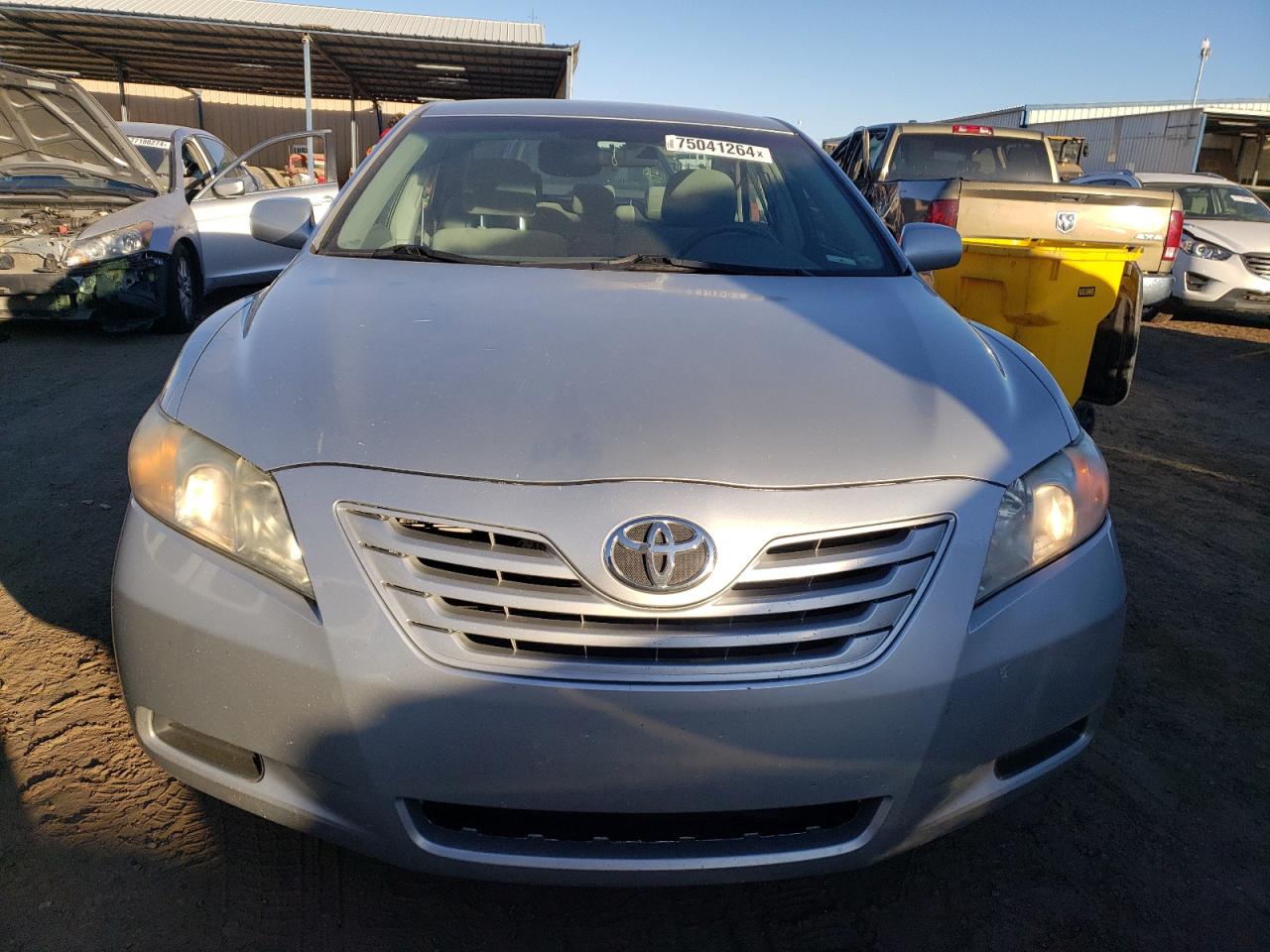 2008 Toyota Camry VIN 4T1BE46K38U201028 Copart auction photo, rear end damage thumbnail 5