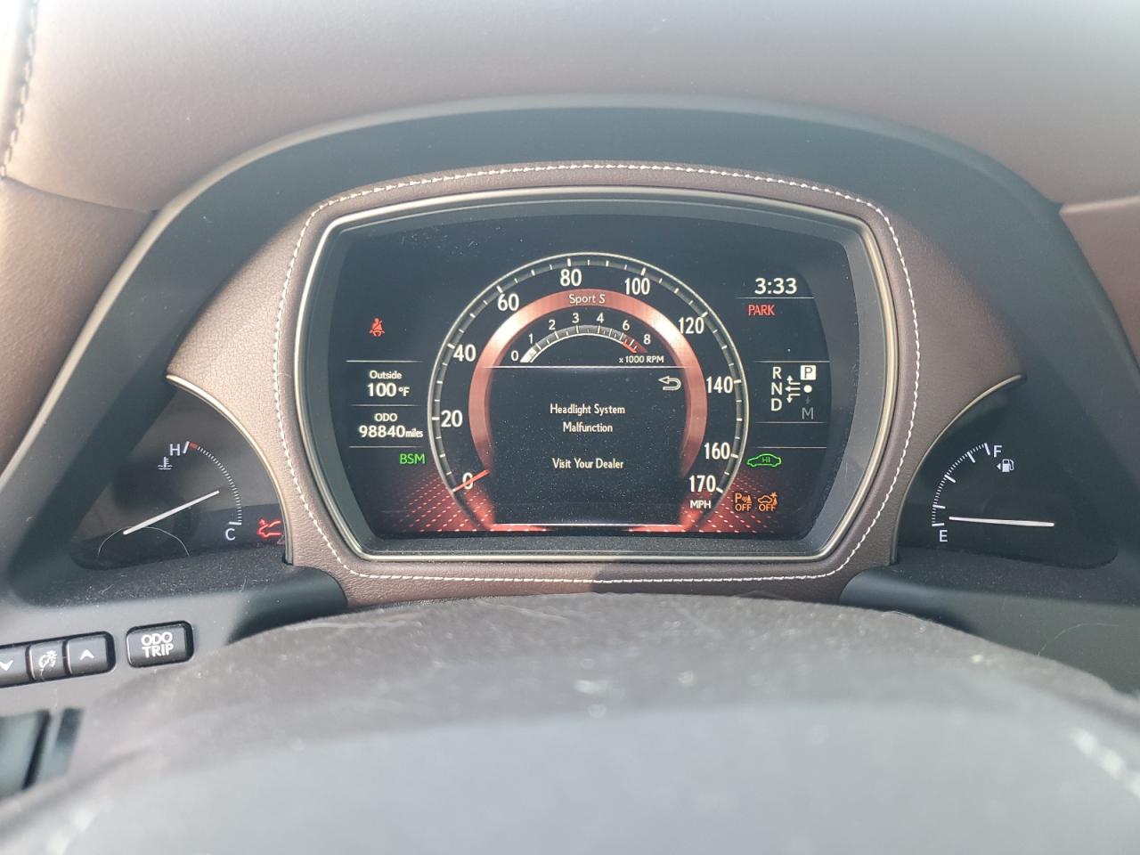 2018 Lexus LS VIN JTHB5LFF9J5002887 Copart auction photo, front end damage thumbnail 9