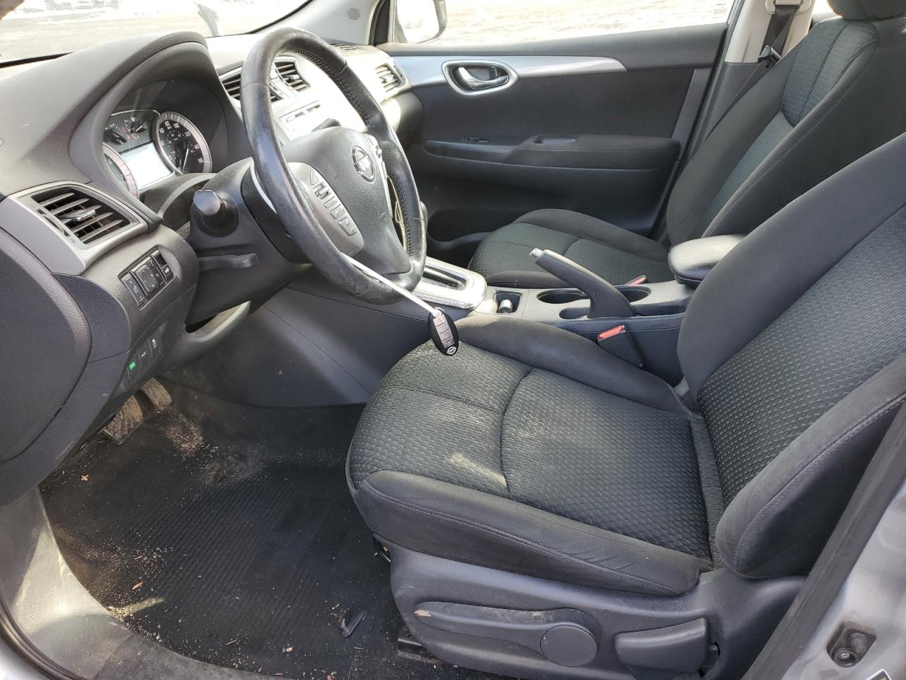 2014 Nissan Sentra VIN 3N1AB7AP7EY322587 Copart auction photo, front end damage thumbnail 7