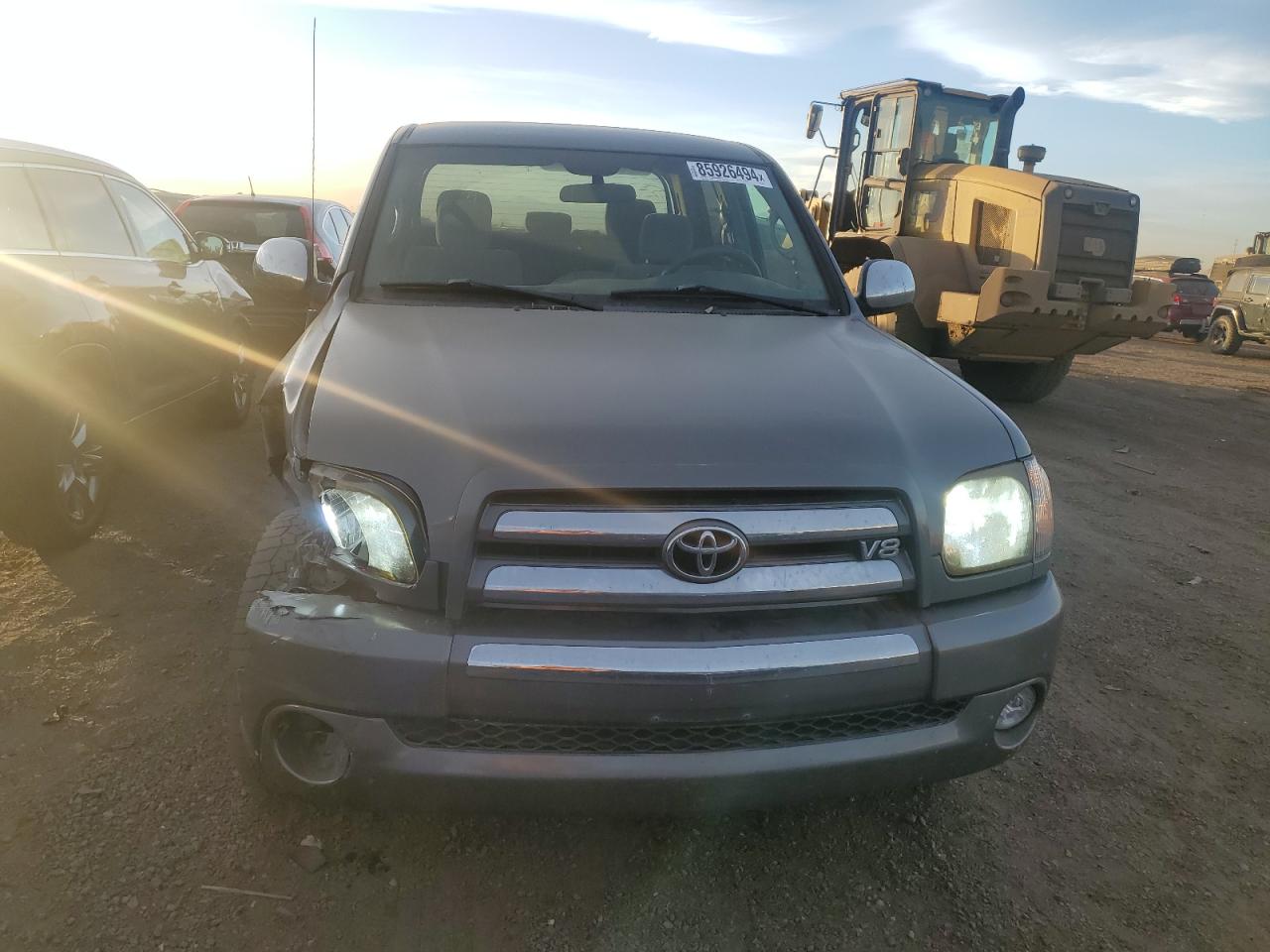 2006 Toyota Tundra VIN 5TBDT441X6S535774 Copart auction photo, front end damage thumbnail 5