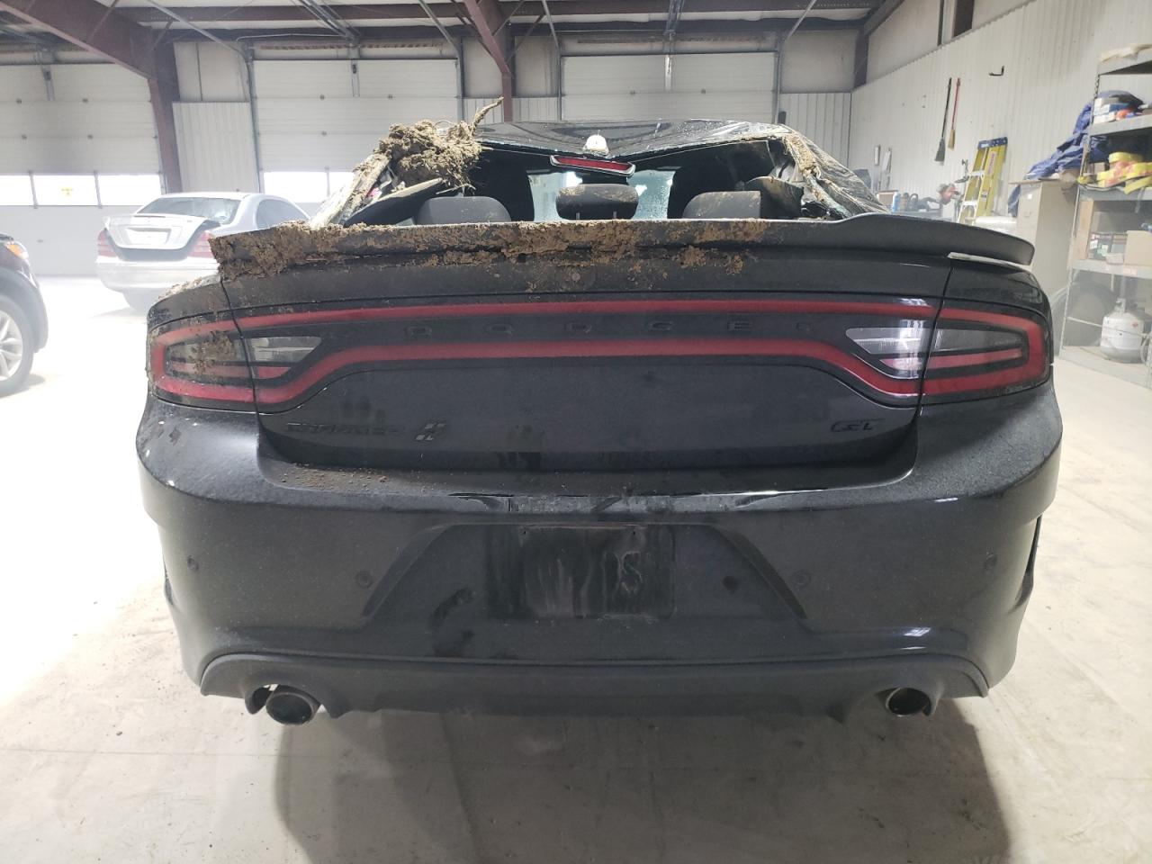 2021 Dodge Charger VIN 2C3CDXMG0MH601089 Copart auction photo, rollover damage thumbnail 6