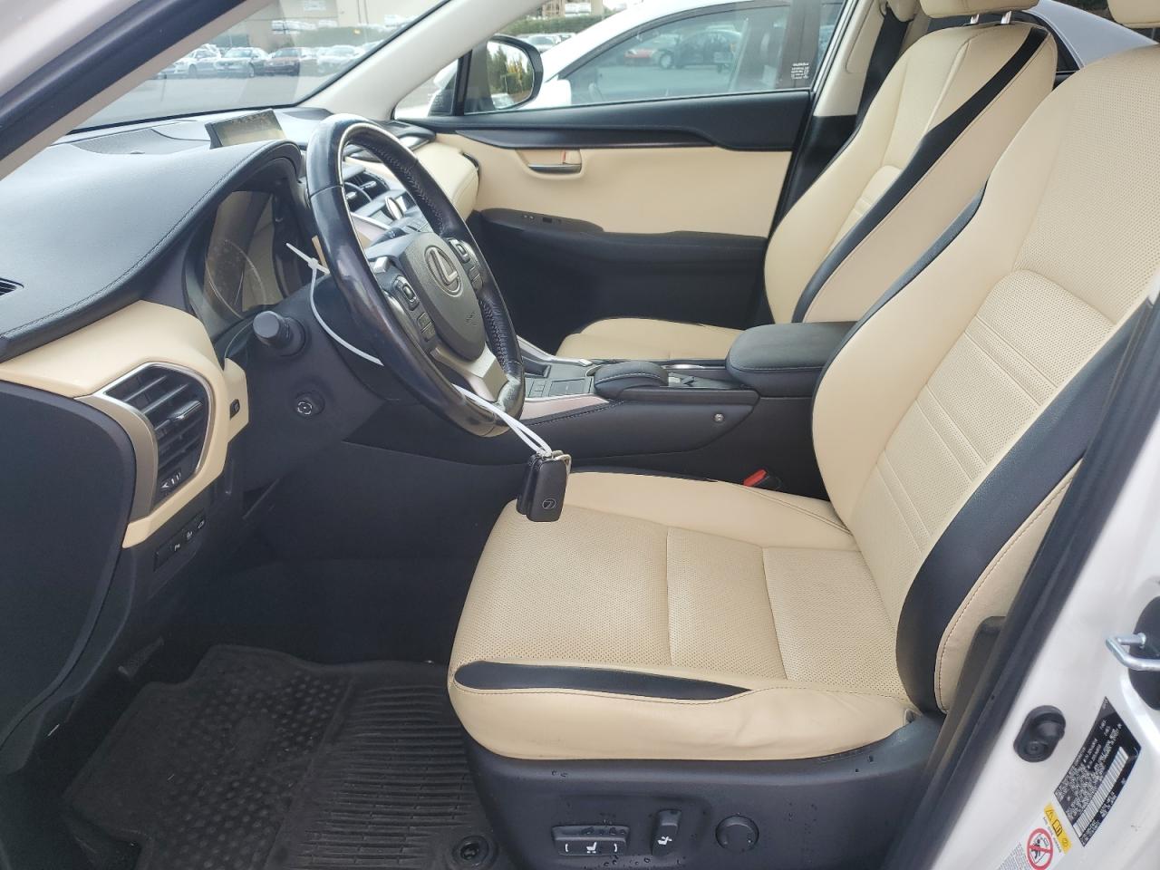 2015 Lexus NX VIN JTJYARBZ8F2019700 Copart auction photo, side damage thumbnail 7