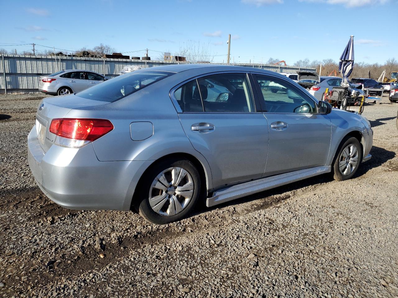 2013 Subaru Legacy VIN 4S3BMCA60D3043016 Copart auction photo, side / front end damage thumbnail 3