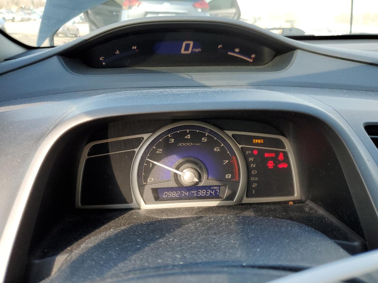2010 Honda Civic VIN 2HGFA1F5XAH300563 Copart auction photo, rear end / minor dent/scratches damage thumbnail 9
