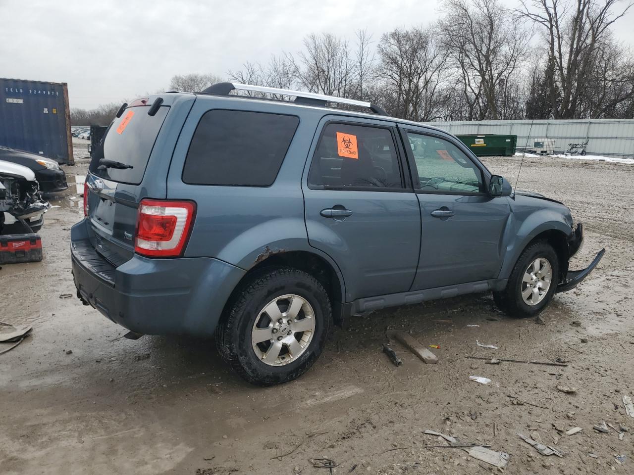 2012 Ford Escape VIN 1FMCU0EGXCKC77542 Copart auction photo, front end / side damage thumbnail 3