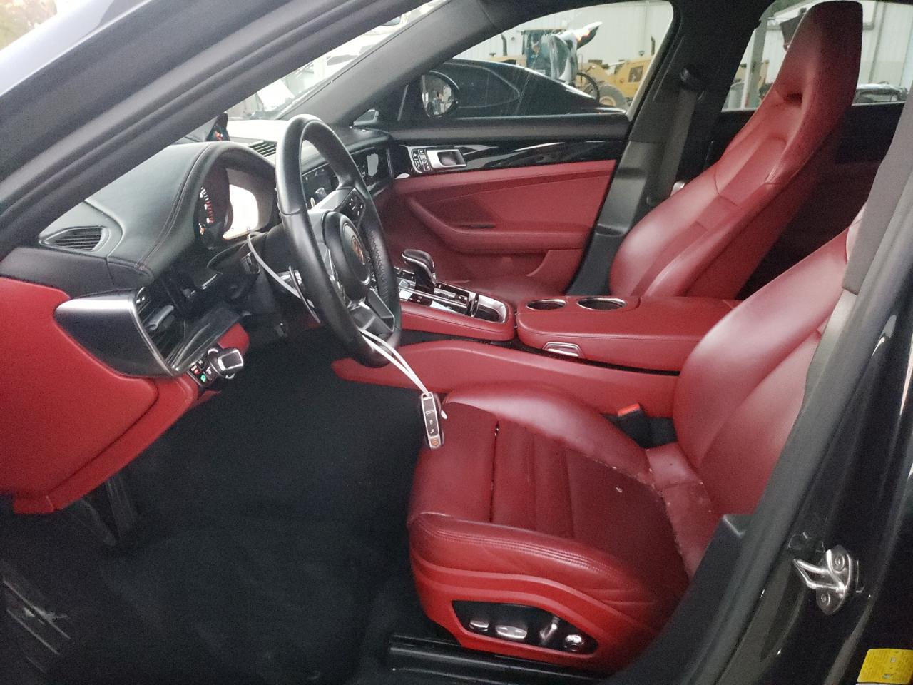 2018 Porsche Panamera VIN WP0AA2A71JL103338 Copart auction photo, front end / top/roof damage thumbnail 7